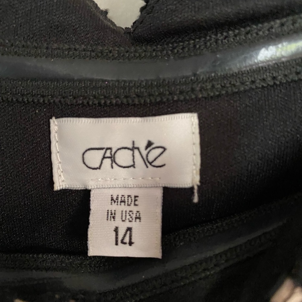 Evening dress by Cache , size 14.  Excellent condition, worn once - Picture 5 of 7